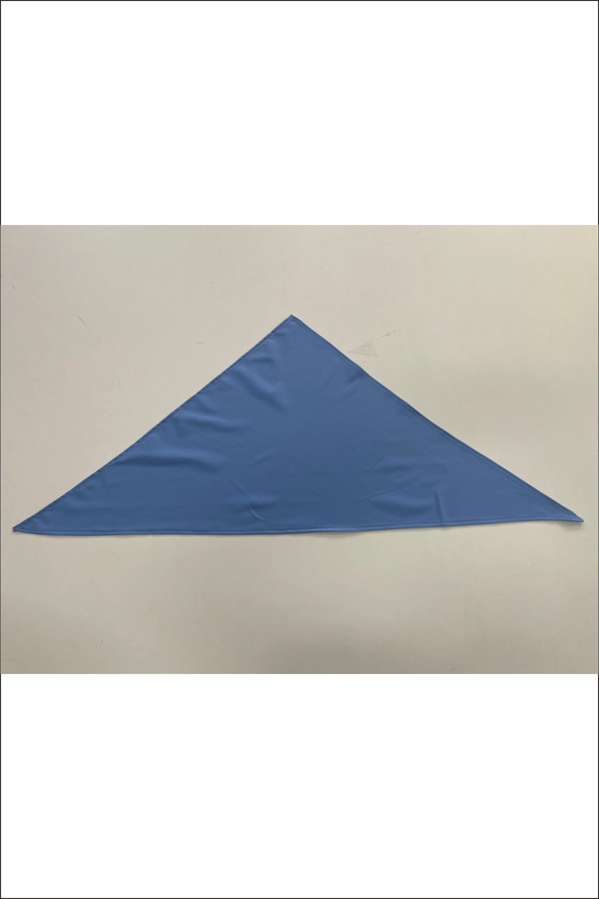 Üçgen Bandana Fular Bone Mutfak ve Aşçı Bone Likralı Soft Açık Mavi