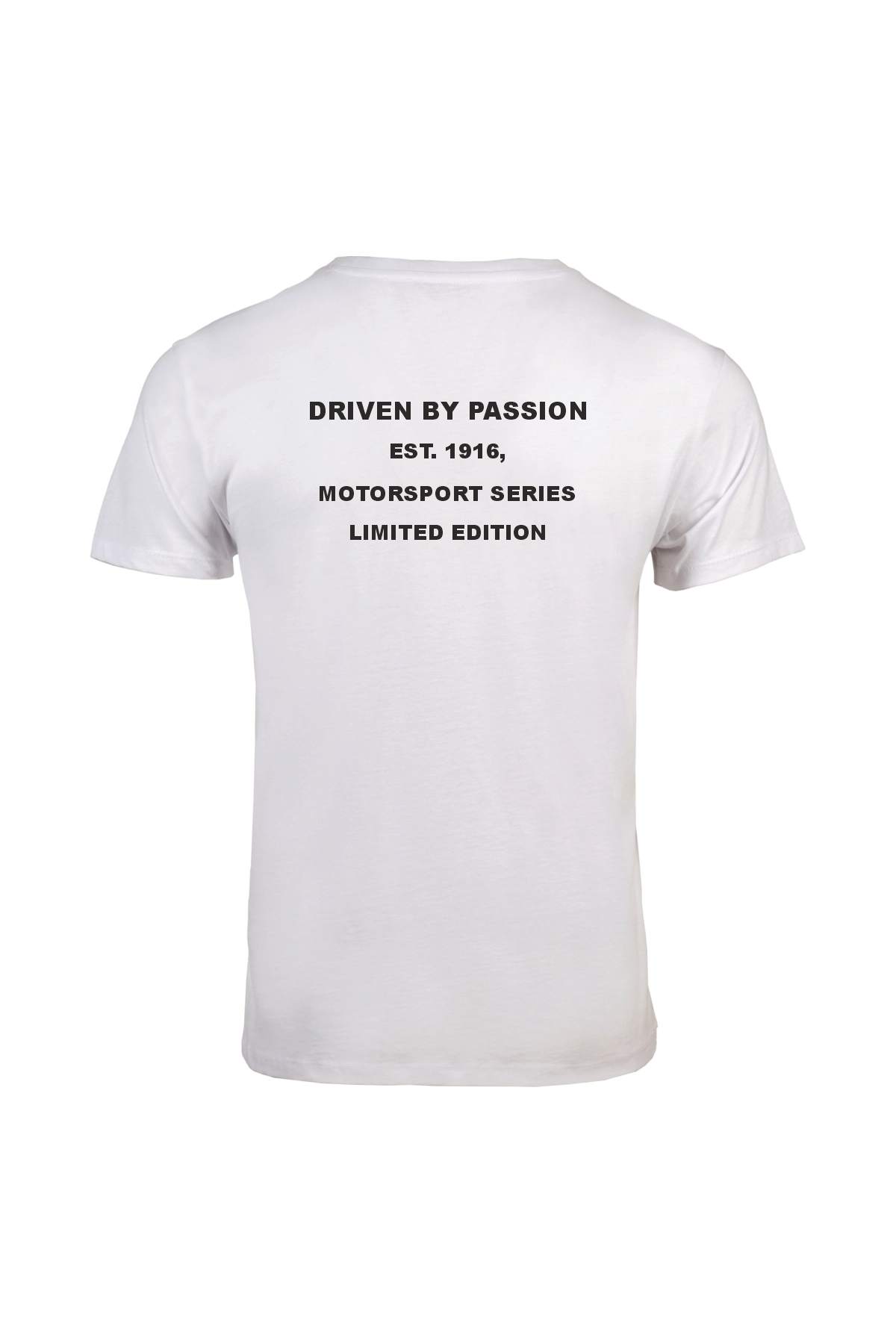Unisex Beyaz %100 Pamuk Regular Fit Tişört – BMW Baskılı, Günlük & Spor T-Shirt