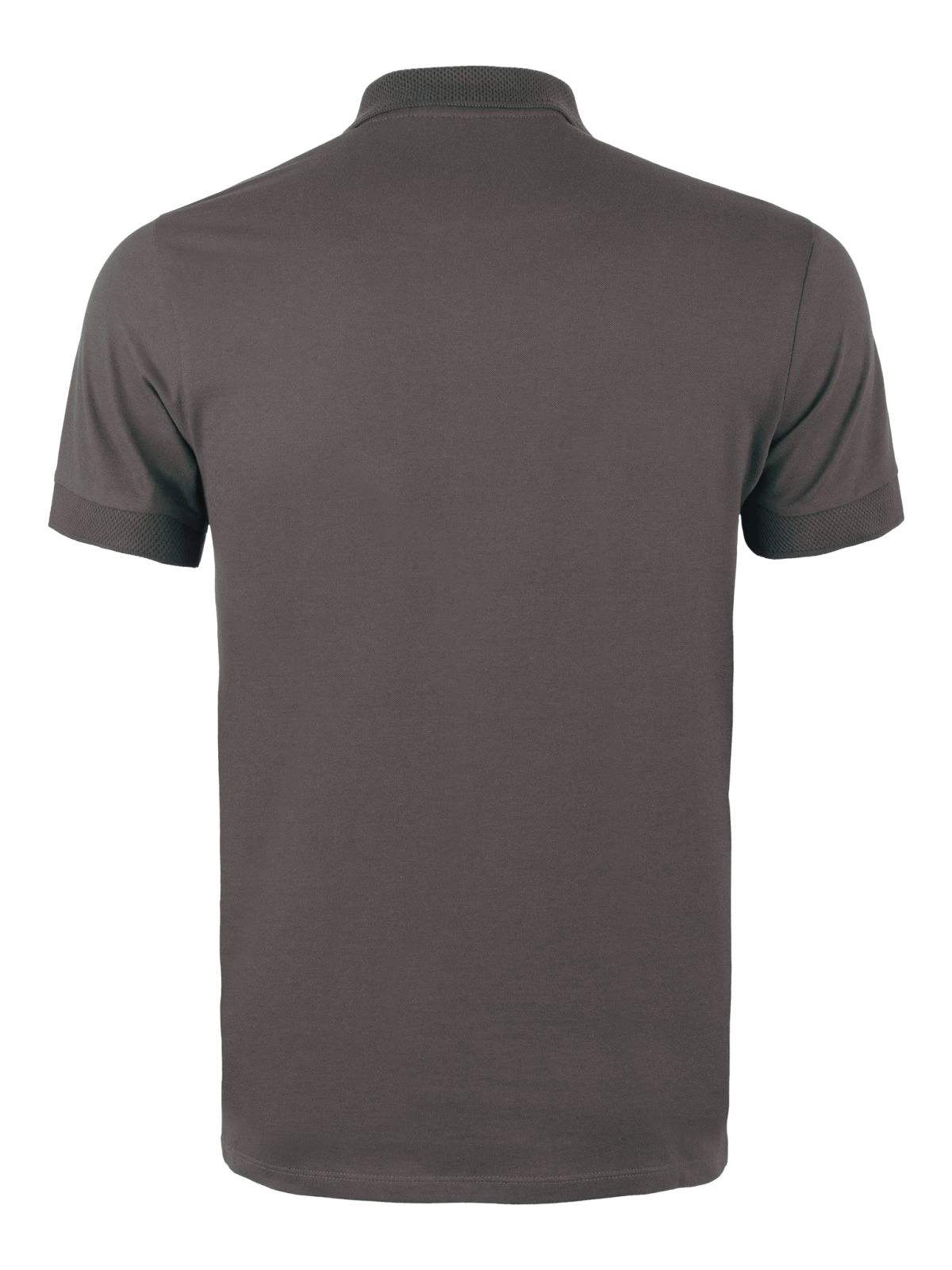Polo Yaka Tişört  Rahat Kalıp Nefes Alabilen Erkek Polo T-Shirt Füme