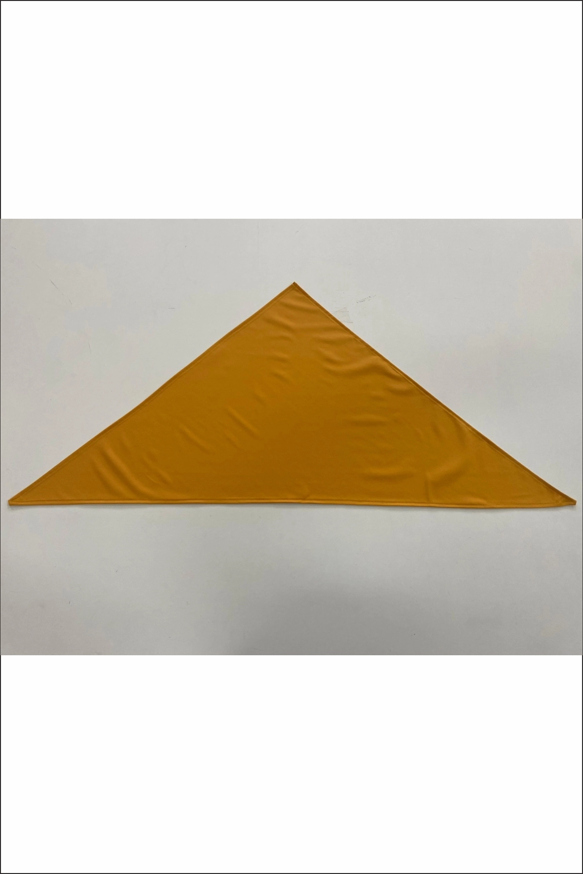 Üçgen Bandana Fular Bone Mutfak ve Aşçı Bone Likralı Soft Hardal