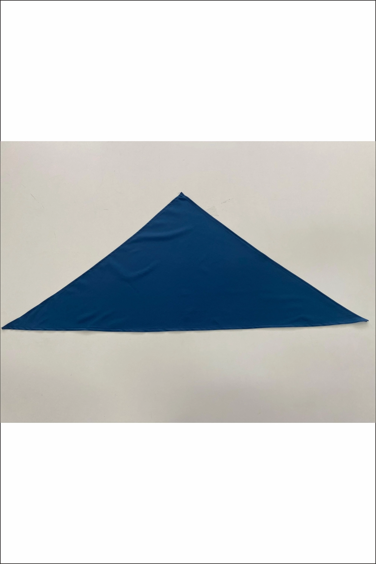 Üçgen Bandana Fular Bone Mutfak ve Aşçı Bone Likralı Soft İndigo Mavi
