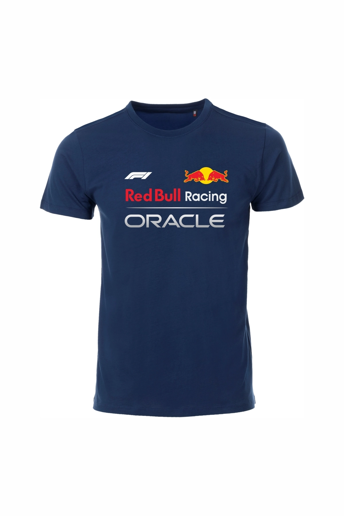 Red Bull Oracle Baskılı, Günlük & Spor T-Shirt Unisex Lacivert %100 Pamuk Regular Tişört