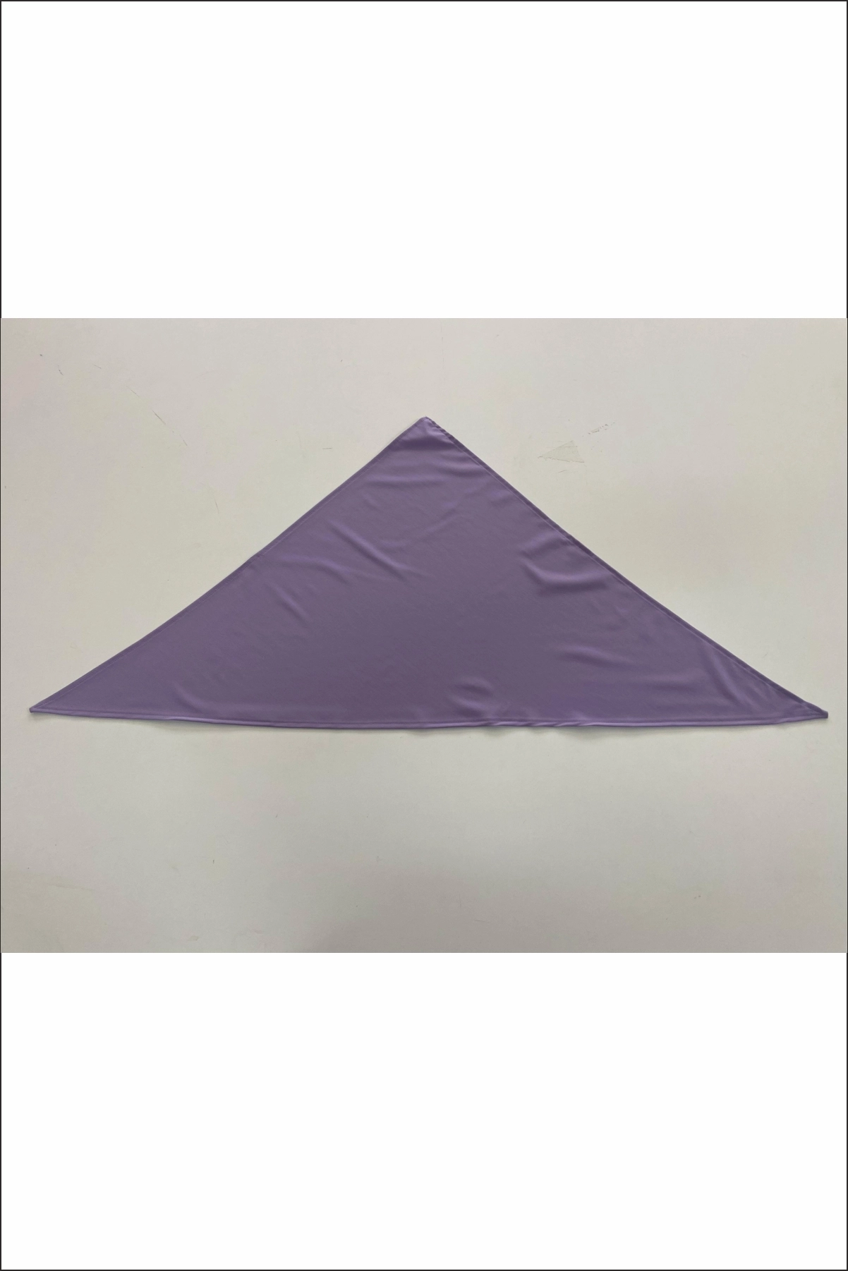 Üçgen Bandana Fular Bone Mutfak ve Aşçı Bone Likralı Soft Lila