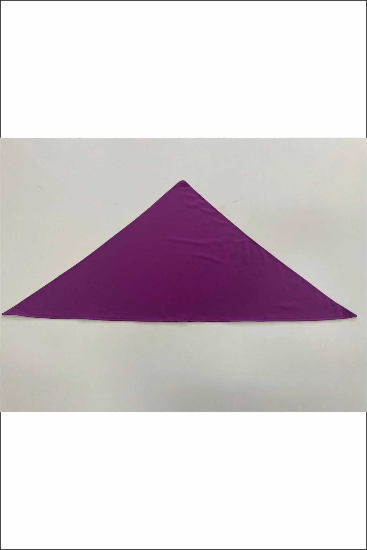 Üçgen Bandana Fular Bone Mutfak ve Aşçı Bone Likralı Soft Mor