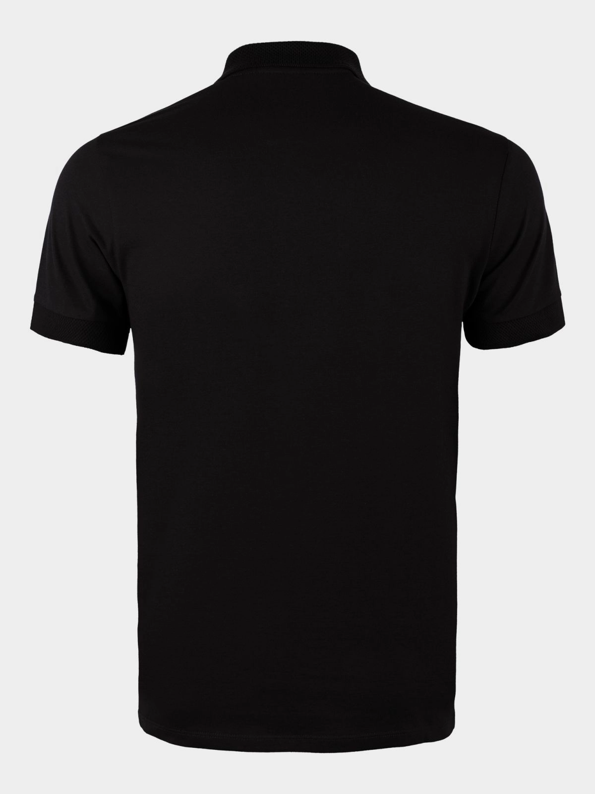 Polo Yaka Tişört  Rahat Kalıp Nefes Alabilen Erkek Polo T-Shirt Siyah