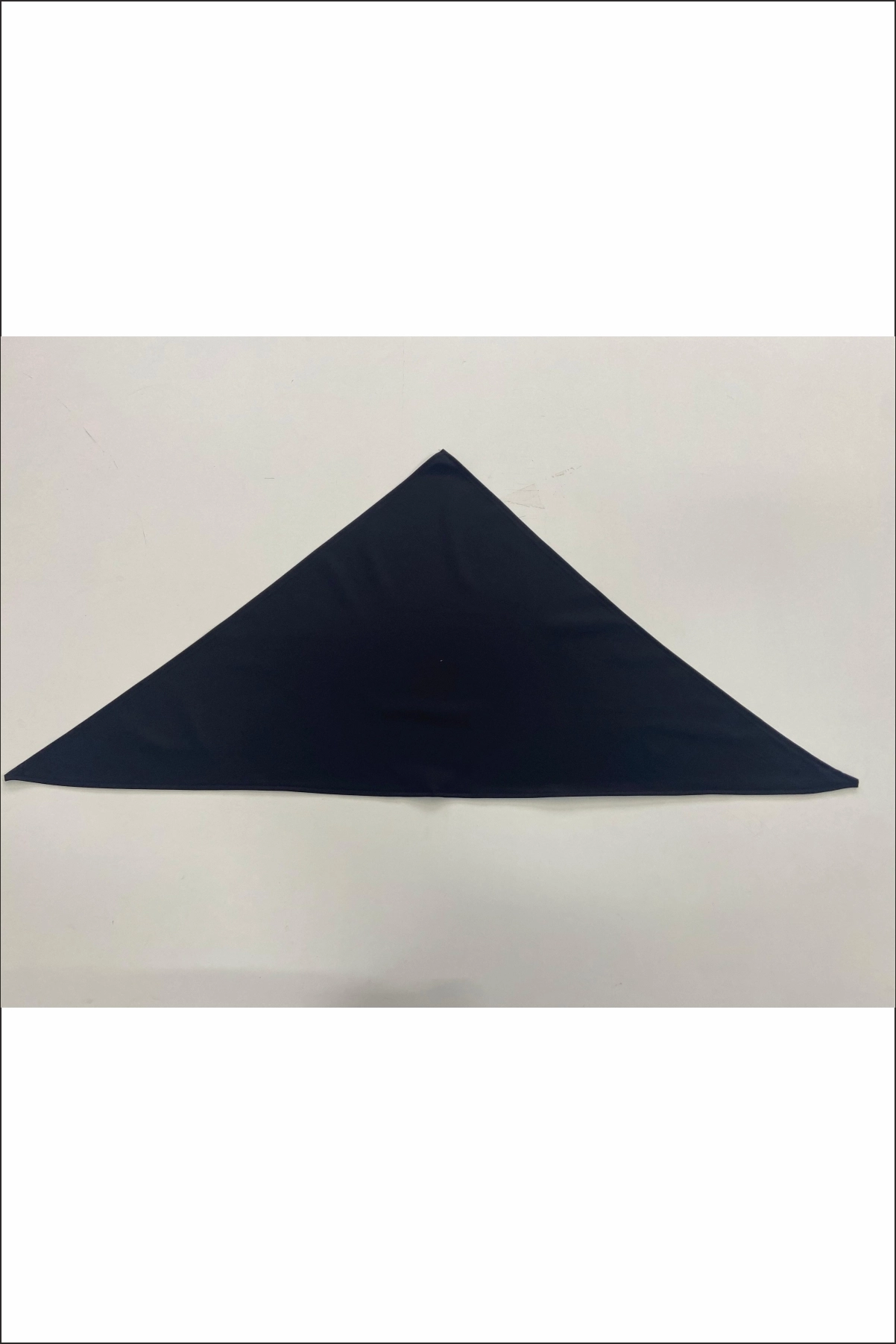 Üçgen Bandana Fular Bone Mutfak ve Aşçı Bone Likralı Soft Siyah