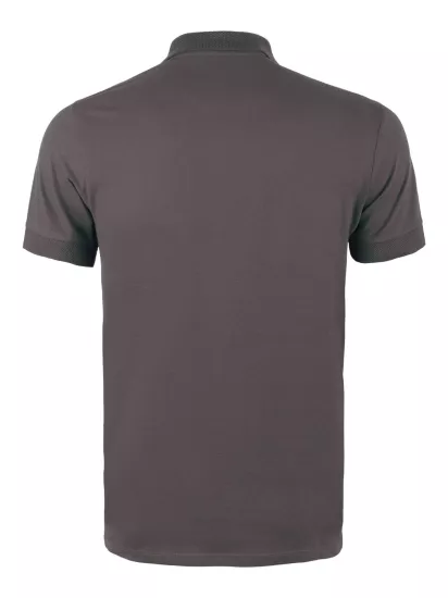 Polo Yaka Tişört  Rahat Kalıp Nefes Alabilen Erkek Polo T-Shirt Füme